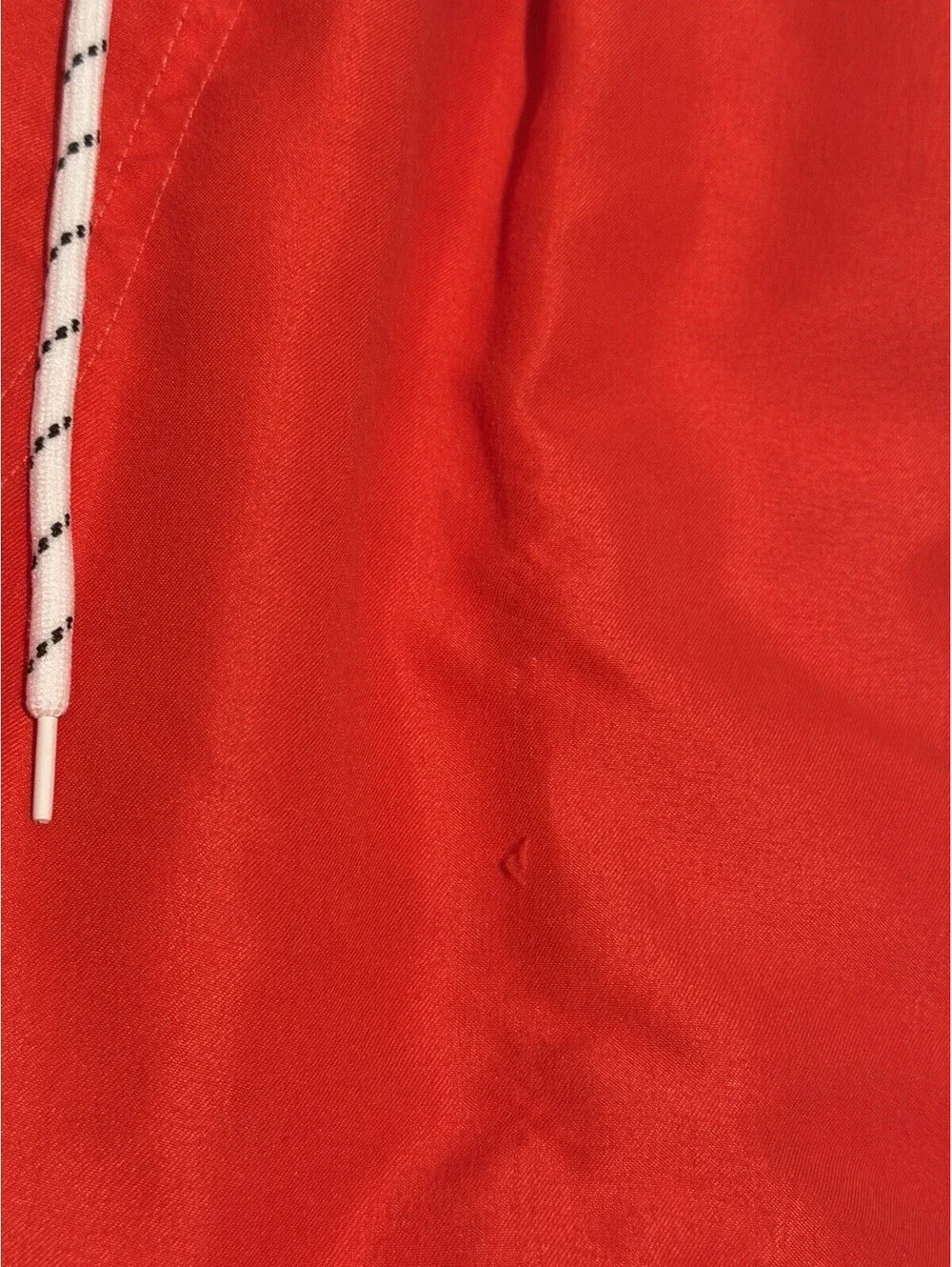 Mens Solid Swim Trunks Beach Shorts Size Medium Red